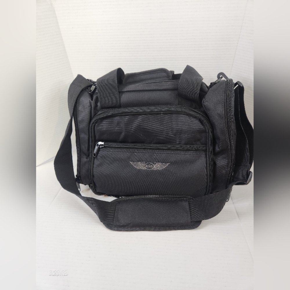 ASA Air Classics Flight Travel Bag Black NWOT